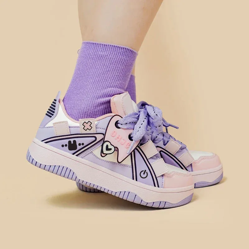 2D Gamer Babe Sneakers