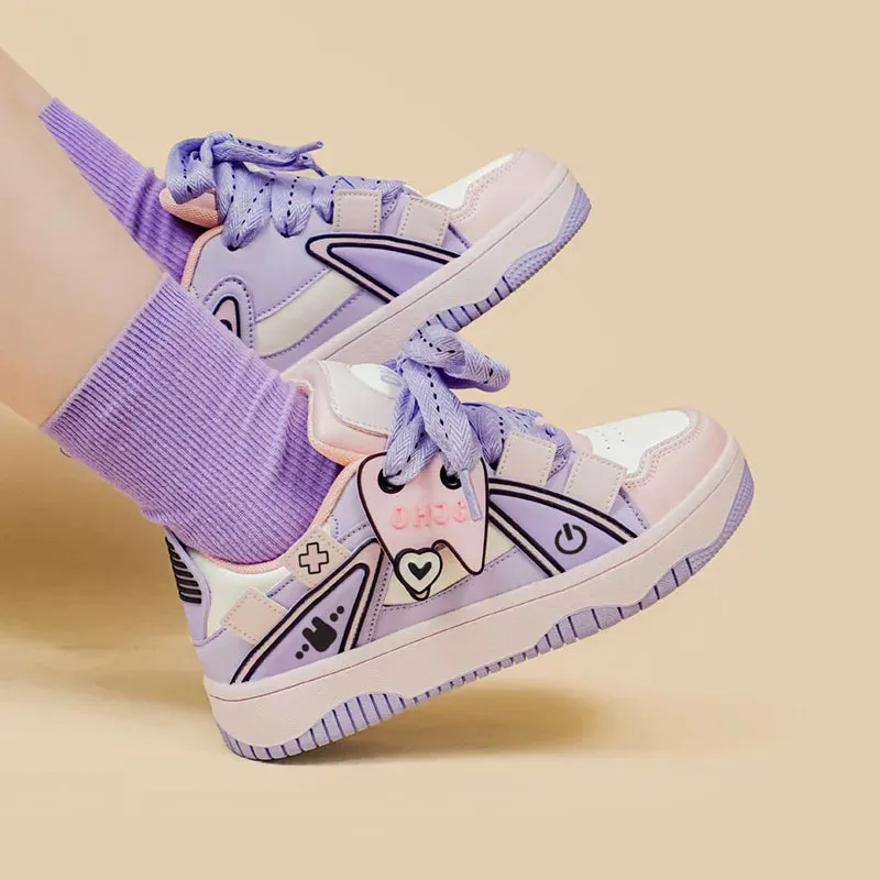 2D Gamer Babe Sneakers