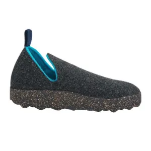 Asportuguesas City Double Tweed Slip On (Women) - Anthracite