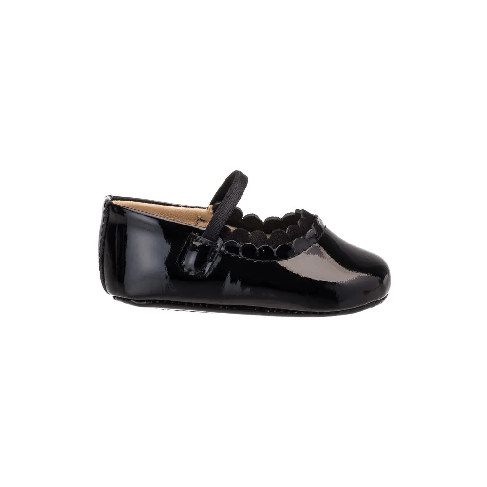 Ava Baby Ballet Patent Black