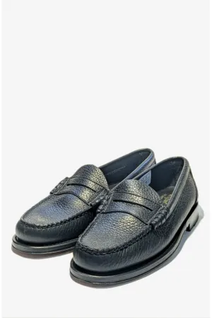 Bass Weejun - Larson Textured Leather Black - Penny Loafer