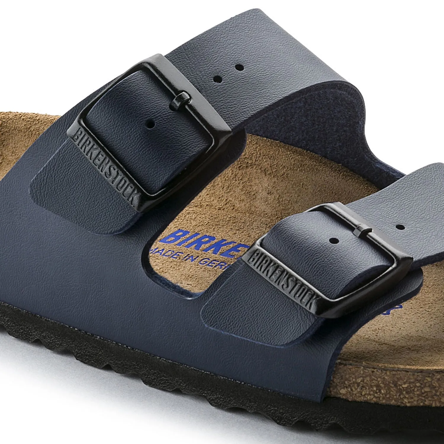 Birkenstock Arizona Birko Flor Soft Footbed Blue