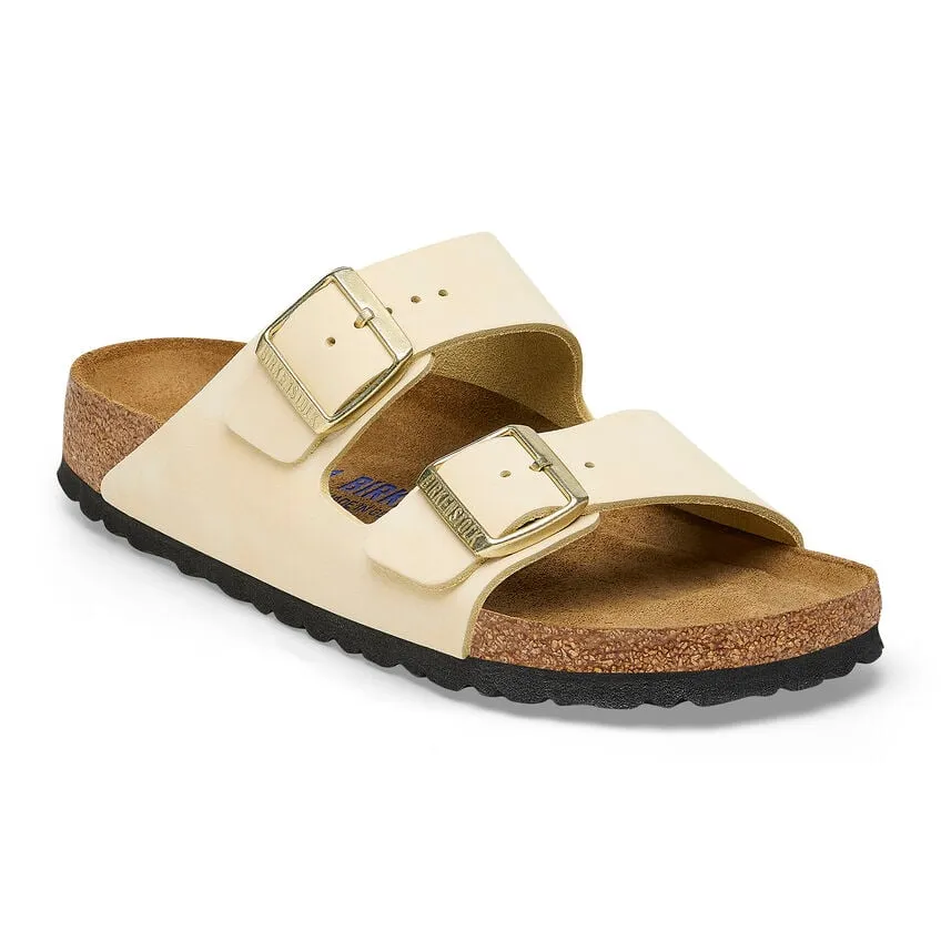 Birkenstock Arizona Ecru Soft Footbed Sandal