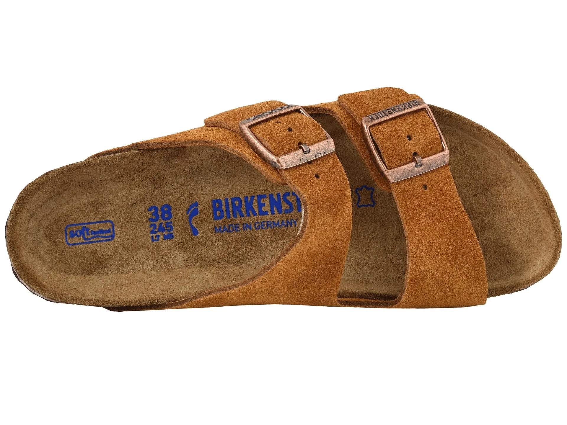 Birkenstock Arizona Soft Footbed Sandals - Suede (Unisex)