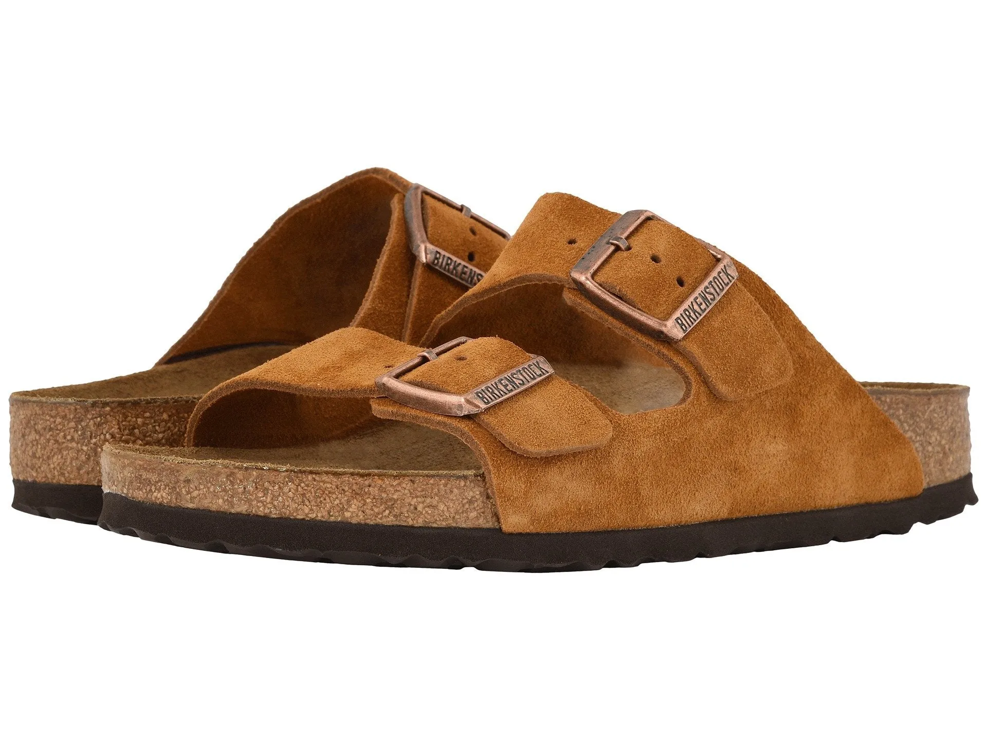 Birkenstock Arizona Soft Footbed Sandals - Suede (Unisex)