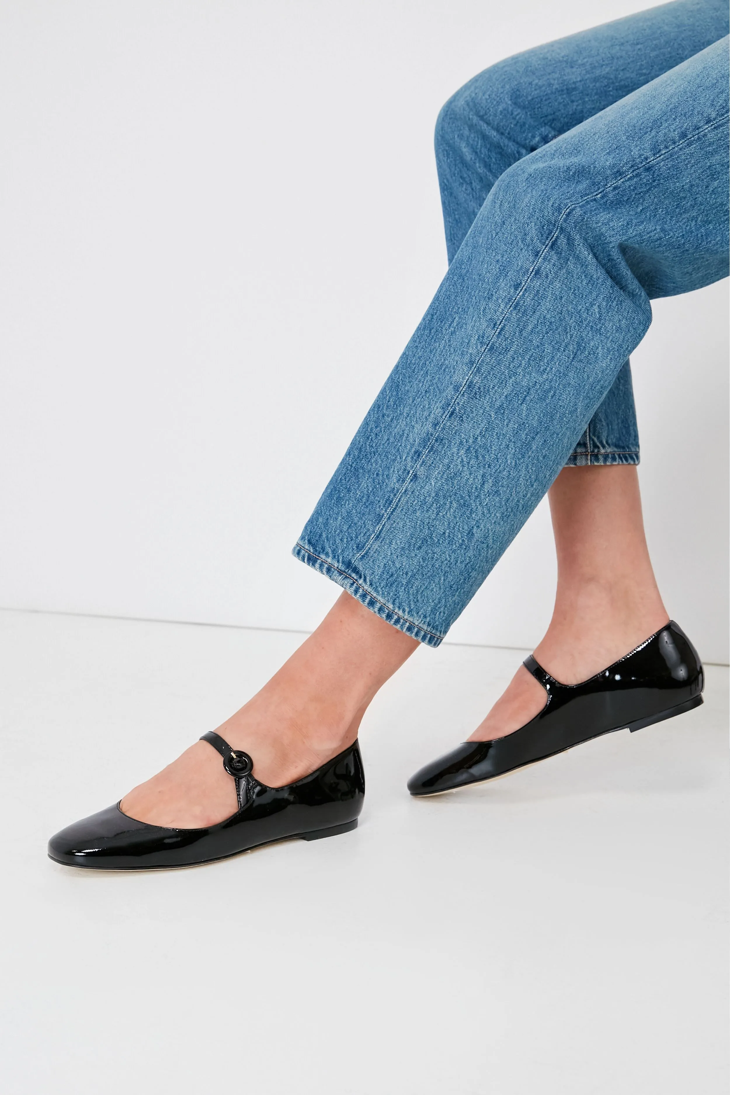 Black Patent Leather Blair Ballet Flats