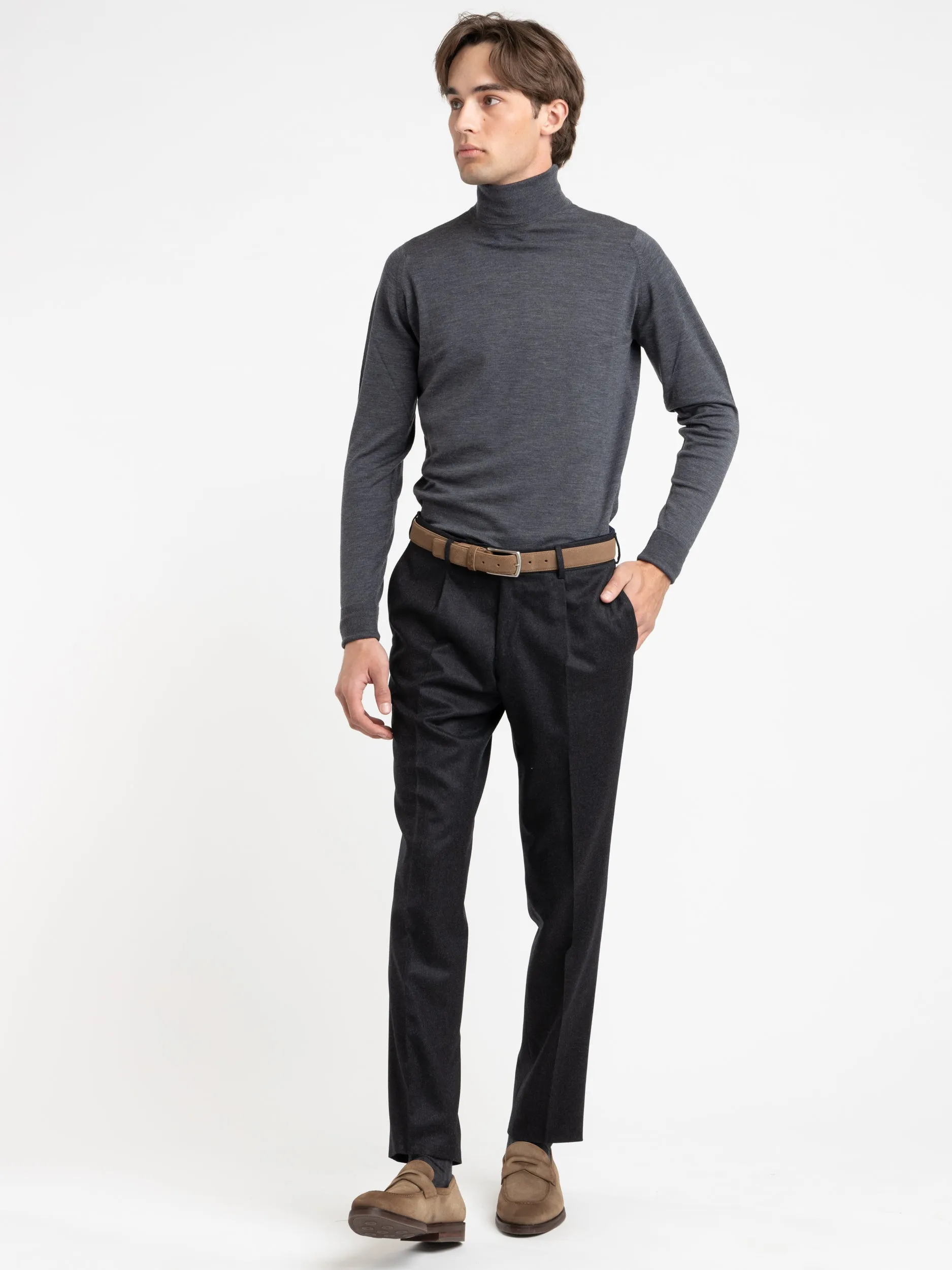 Black Wool Dress Pants