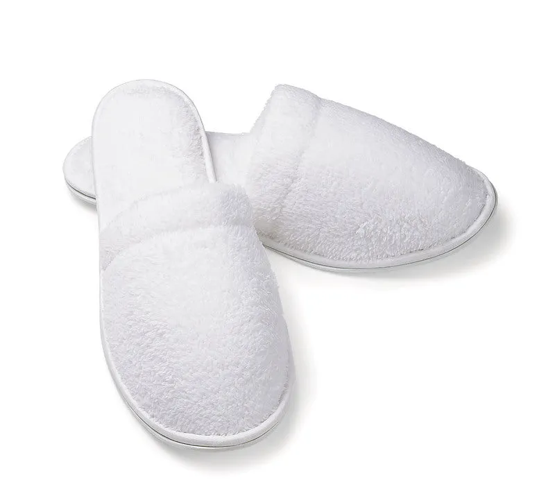 Boca Terry Closed Toe Microterry Slipper, 1 pair