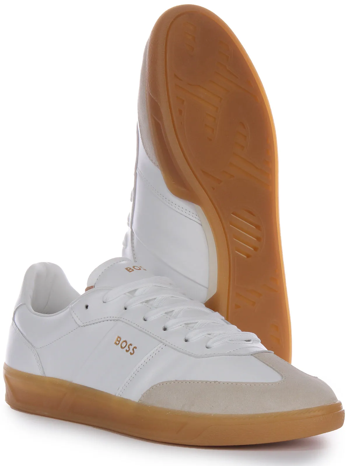 Boss Brandon Tennis In White Gum For Men