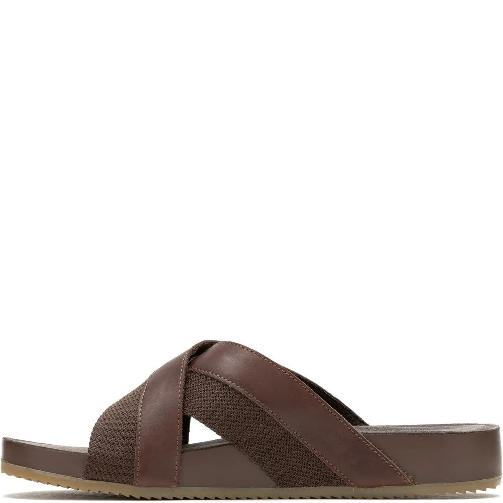 Brown Merritt Slide Sandals