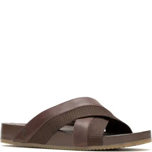 Brown Merritt Slide Sandals