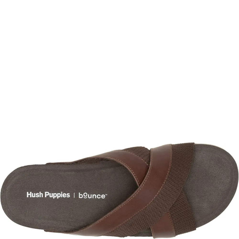 Brown Merritt Slide Sandals