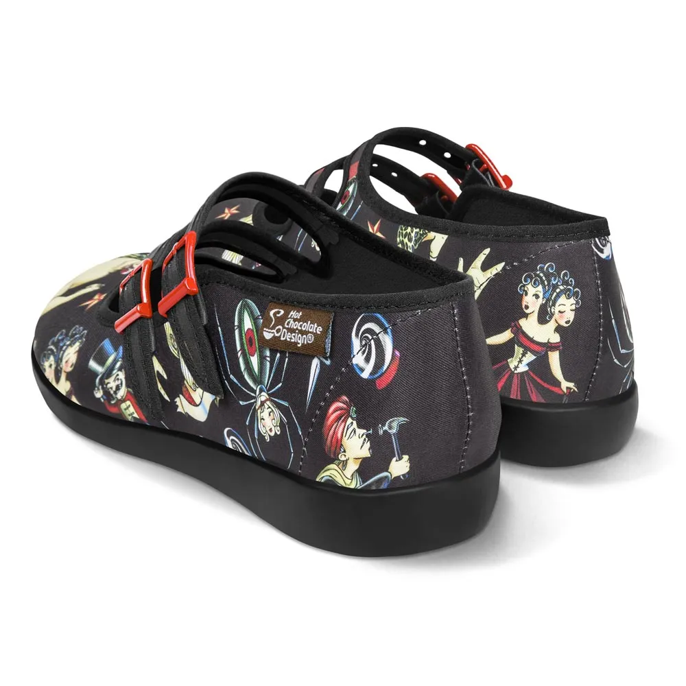 Chocolaticas® Freakshow 2 Women's Mary Jane Flat