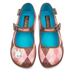 Chocolaticas® Rombo Rabbit Women's Mary Jane Flat