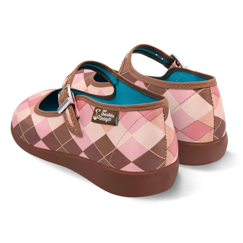 Chocolaticas® Rombo Rabbit Women's Mary Jane Flat