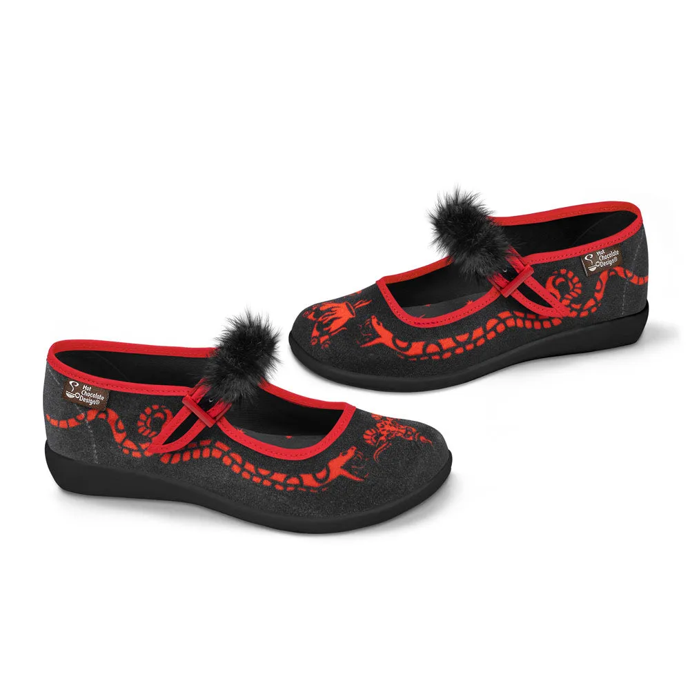 Chocolaticas® Salem 2 Women's Mary Jane Flat