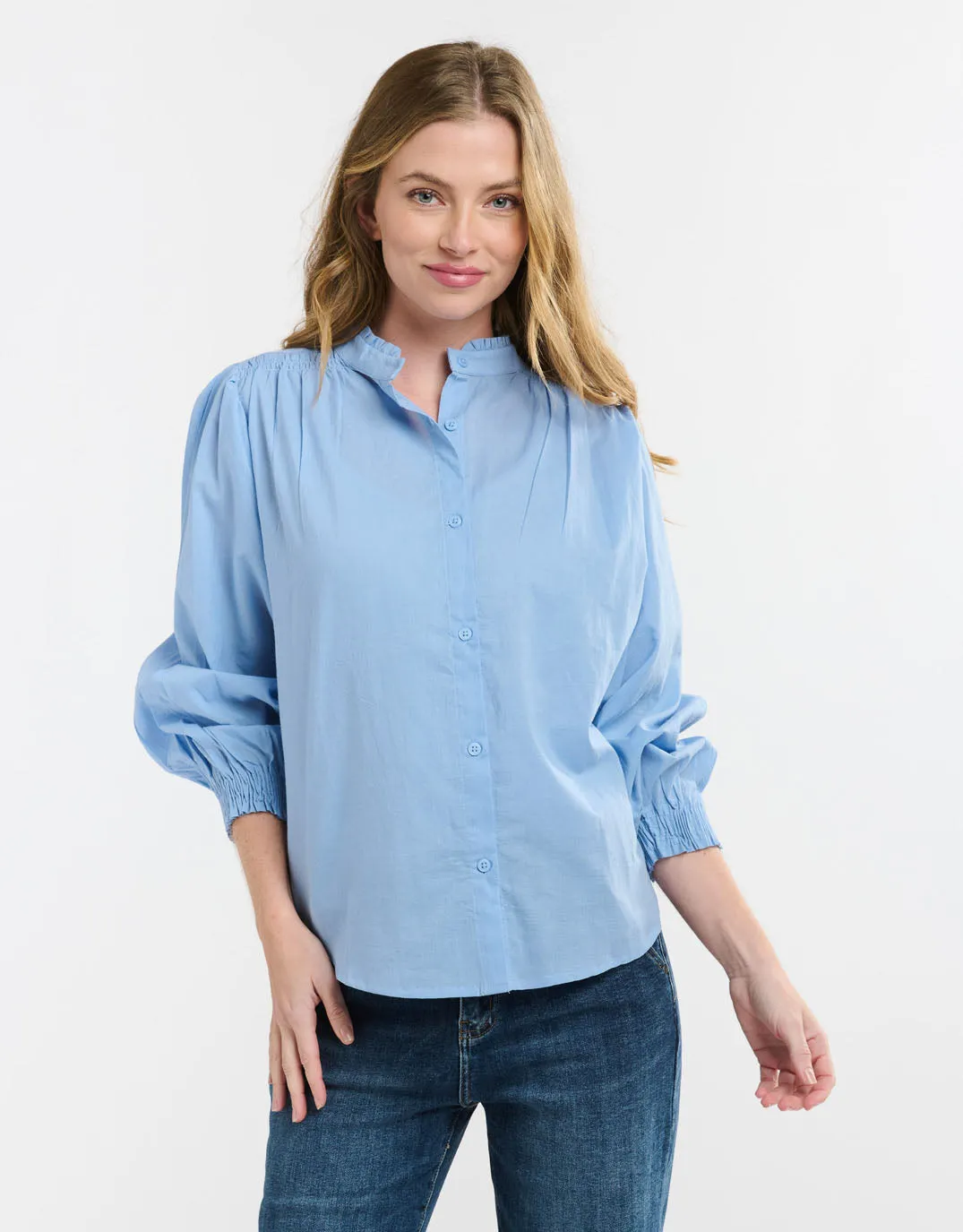 Clara Shirt - Sky Blue