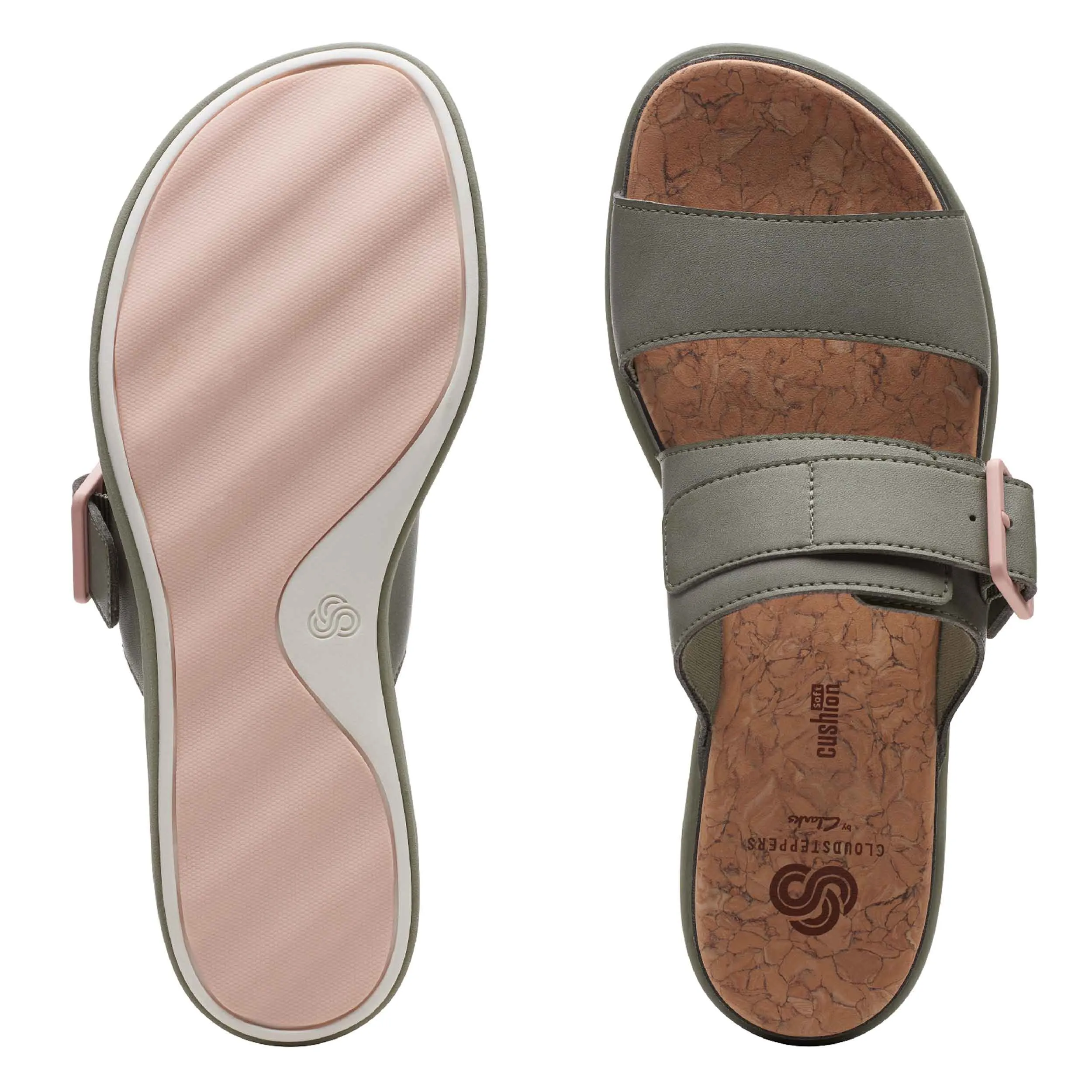 Clarks Step June Tide Womens Slip On Mule Sandal