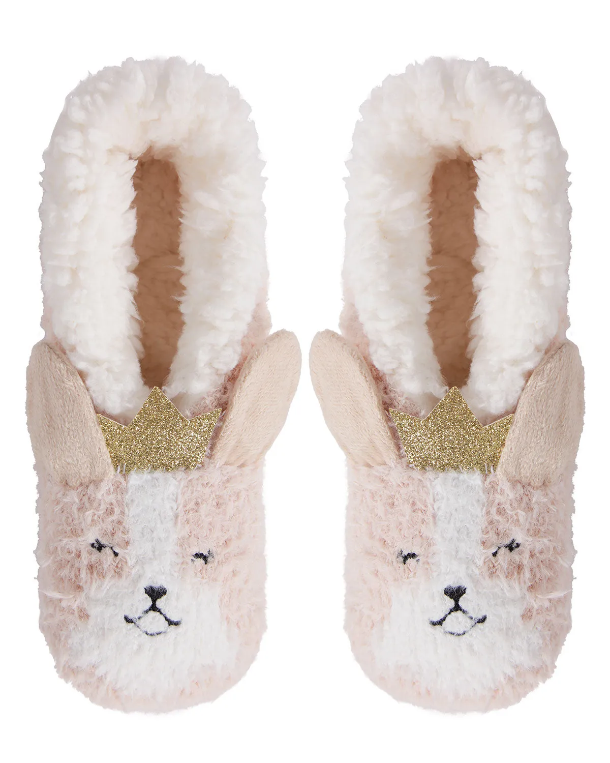 Corgi Critter Plush-Lined Slippers