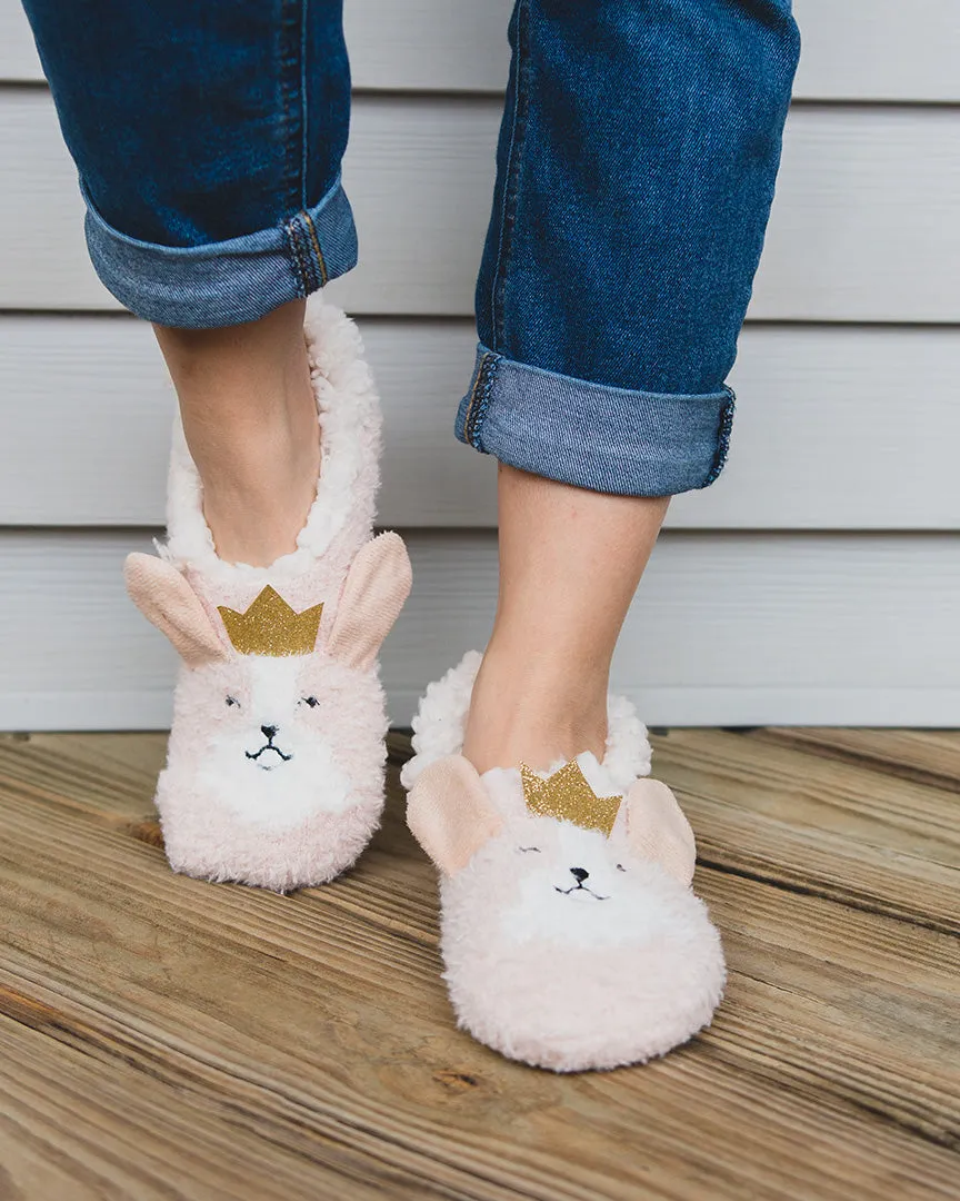 Corgi Critter Plush-Lined Slippers