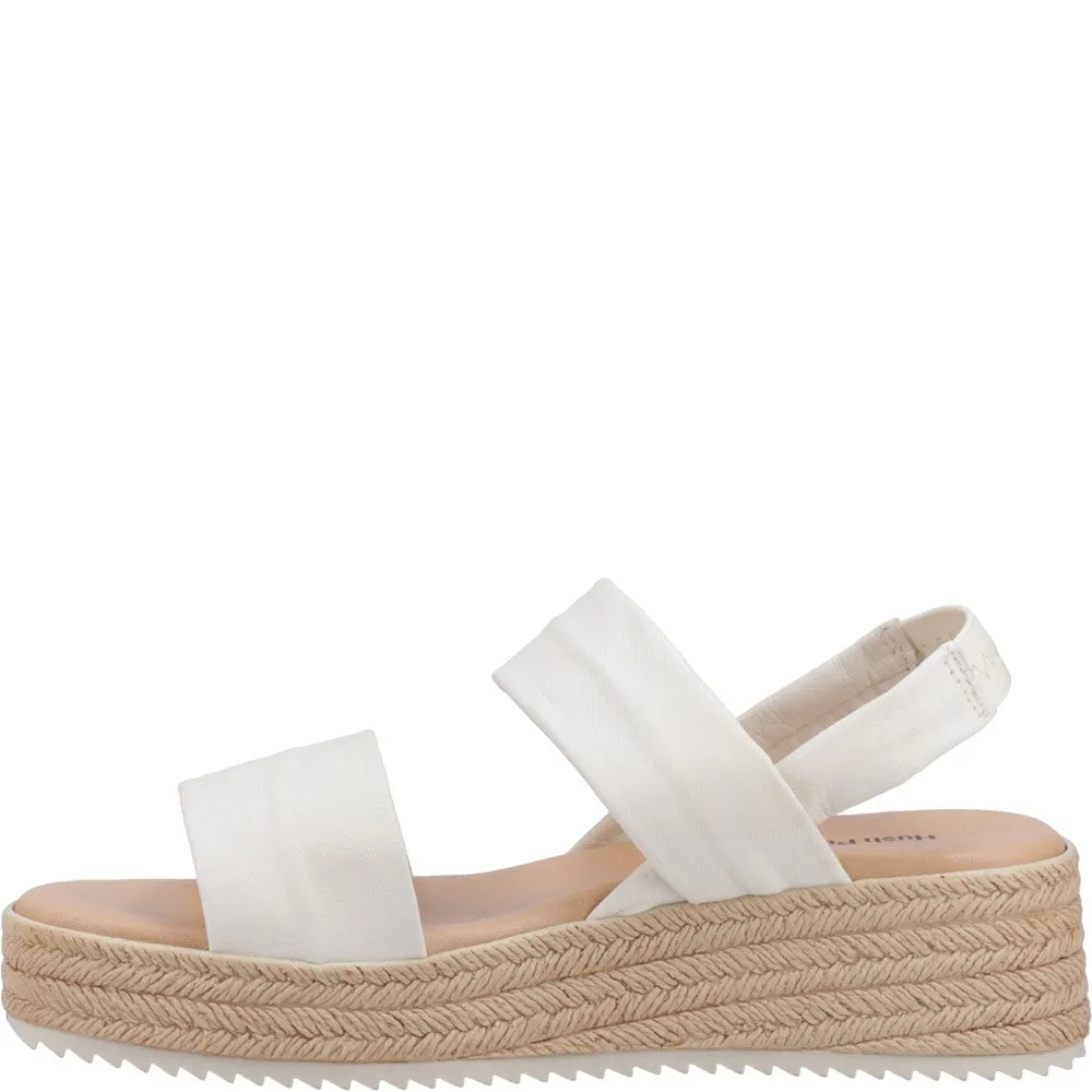 Cream Rachel Platform Sandals