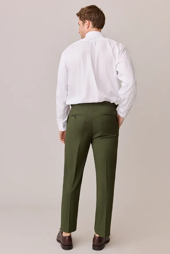 Deep Olive Pants | Made To Order