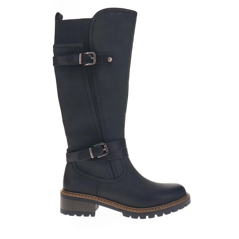 Dual-Buckle Long Boots - PINYI40005 / 326 150