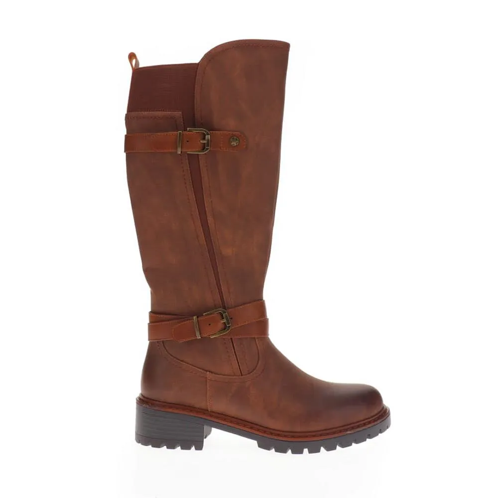 Dual-Buckle Long Boots - PINYI40005 / 326 150