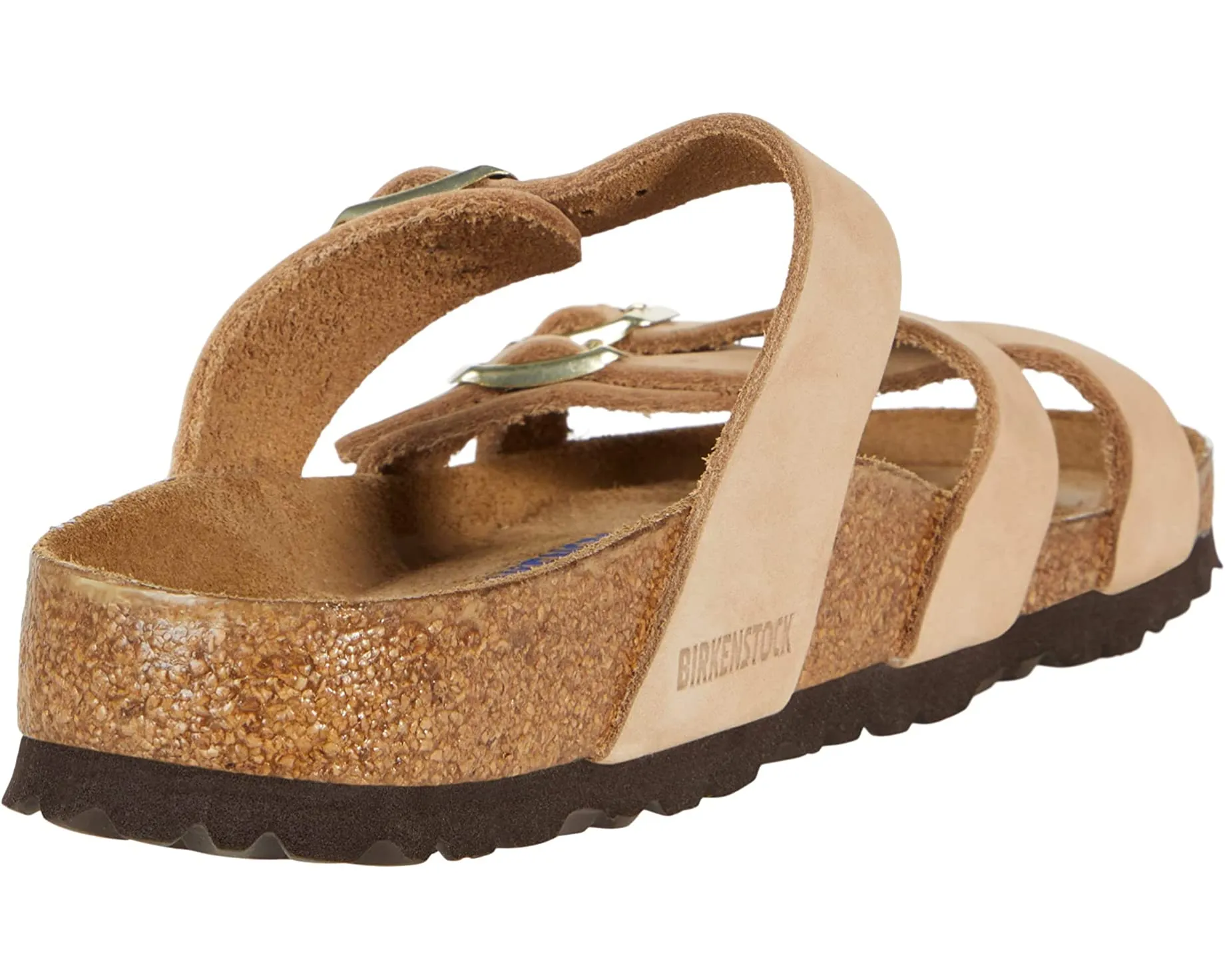 Franca Soft Footbed Birkenstock Sandals, Nubuck Sandcastle