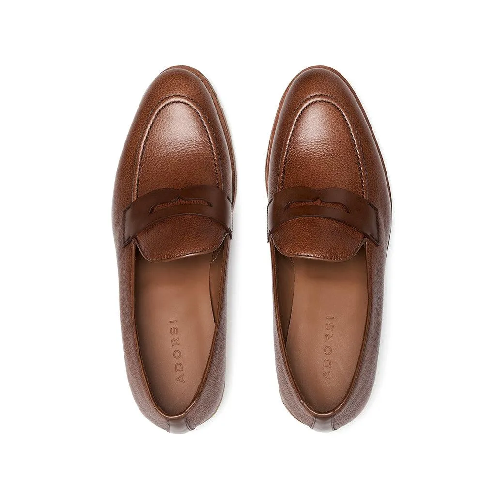 Full Grain Brown Calf Penny Loafer