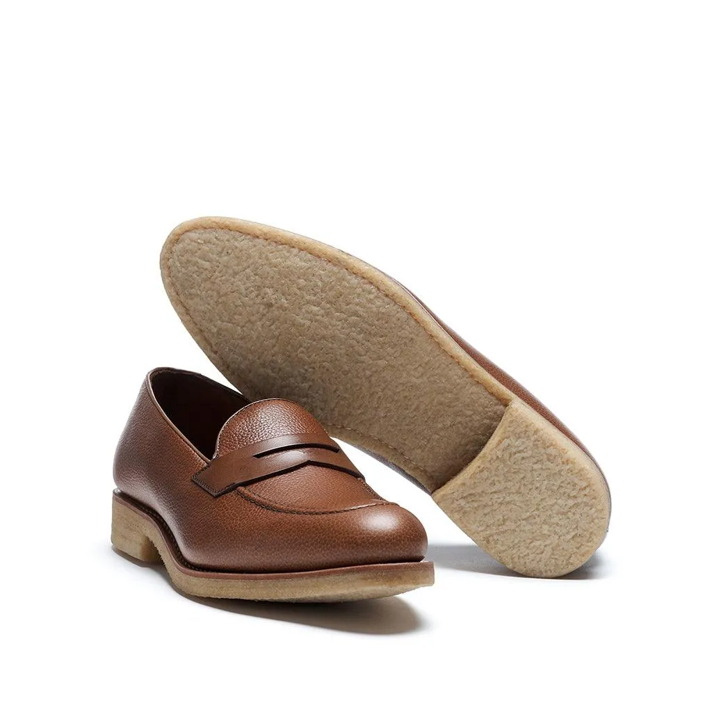 Full Grain Brown Calf Penny Loafer