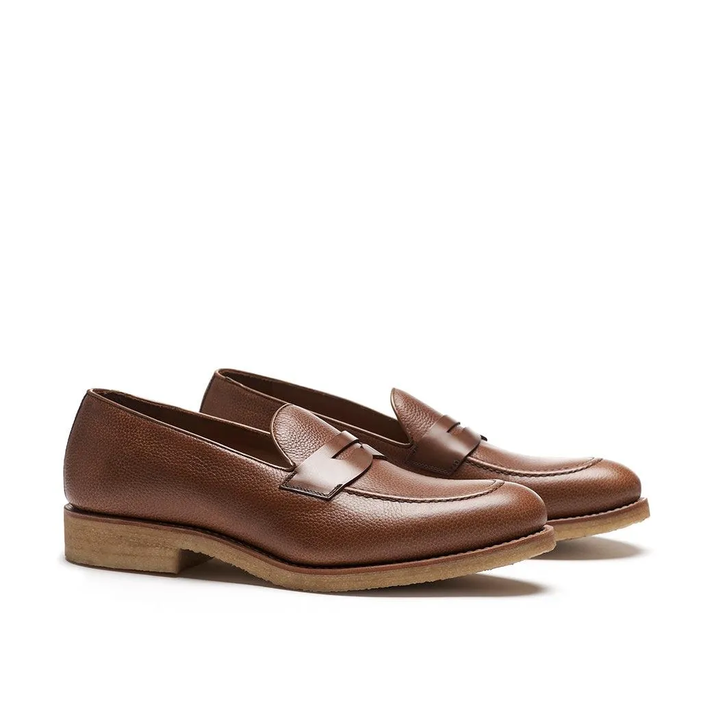 Full Grain Brown Calf Penny Loafer