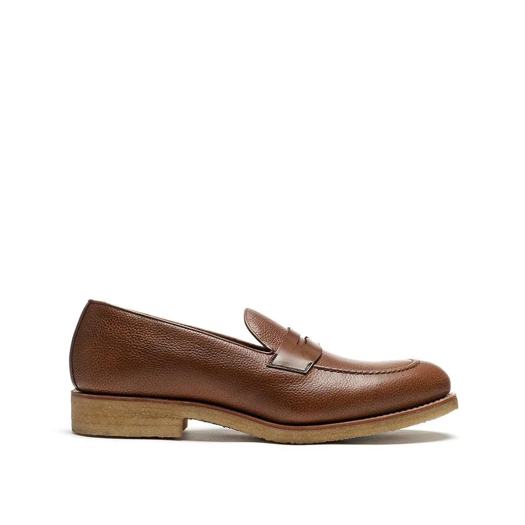 Full Grain Brown Calf Penny Loafer