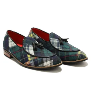 Green Tartans Slip_on for Men (discontinued)