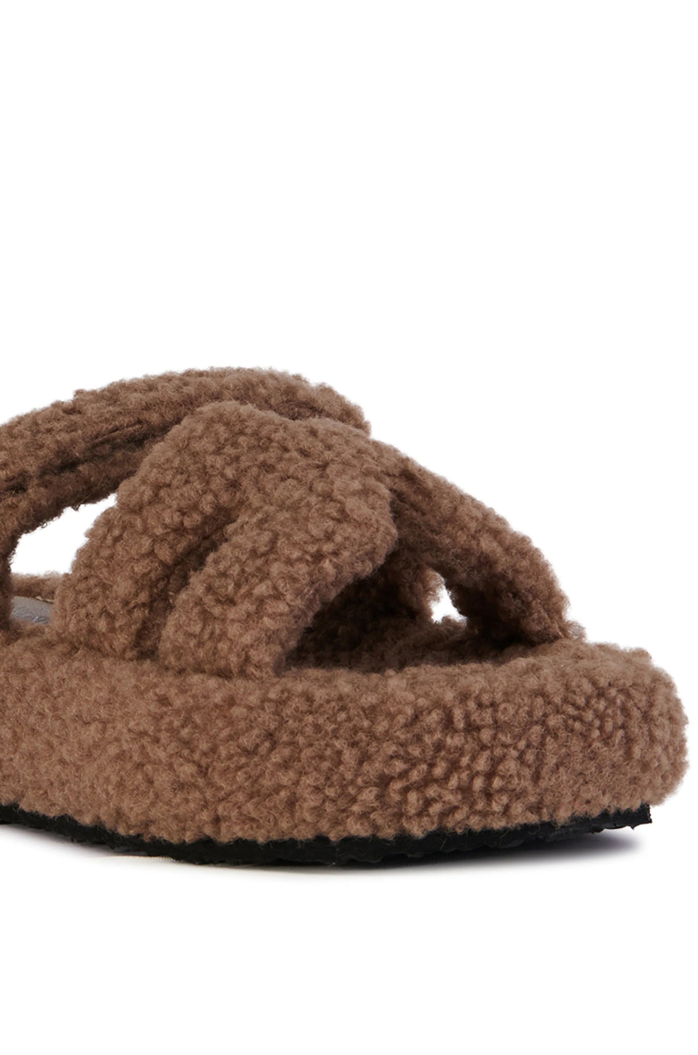 HONOR-TAN FLAT SLIPPER