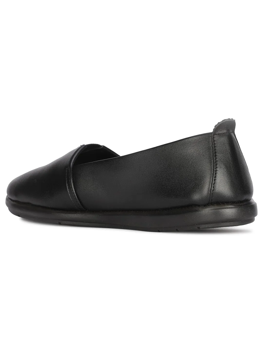 Hush Puppies NONIE Womens Casual Ballerinas in Black 3 UK