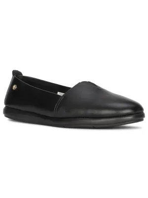 Hush Puppies NONIE Womens Casual Ballerinas in Black 3 UK