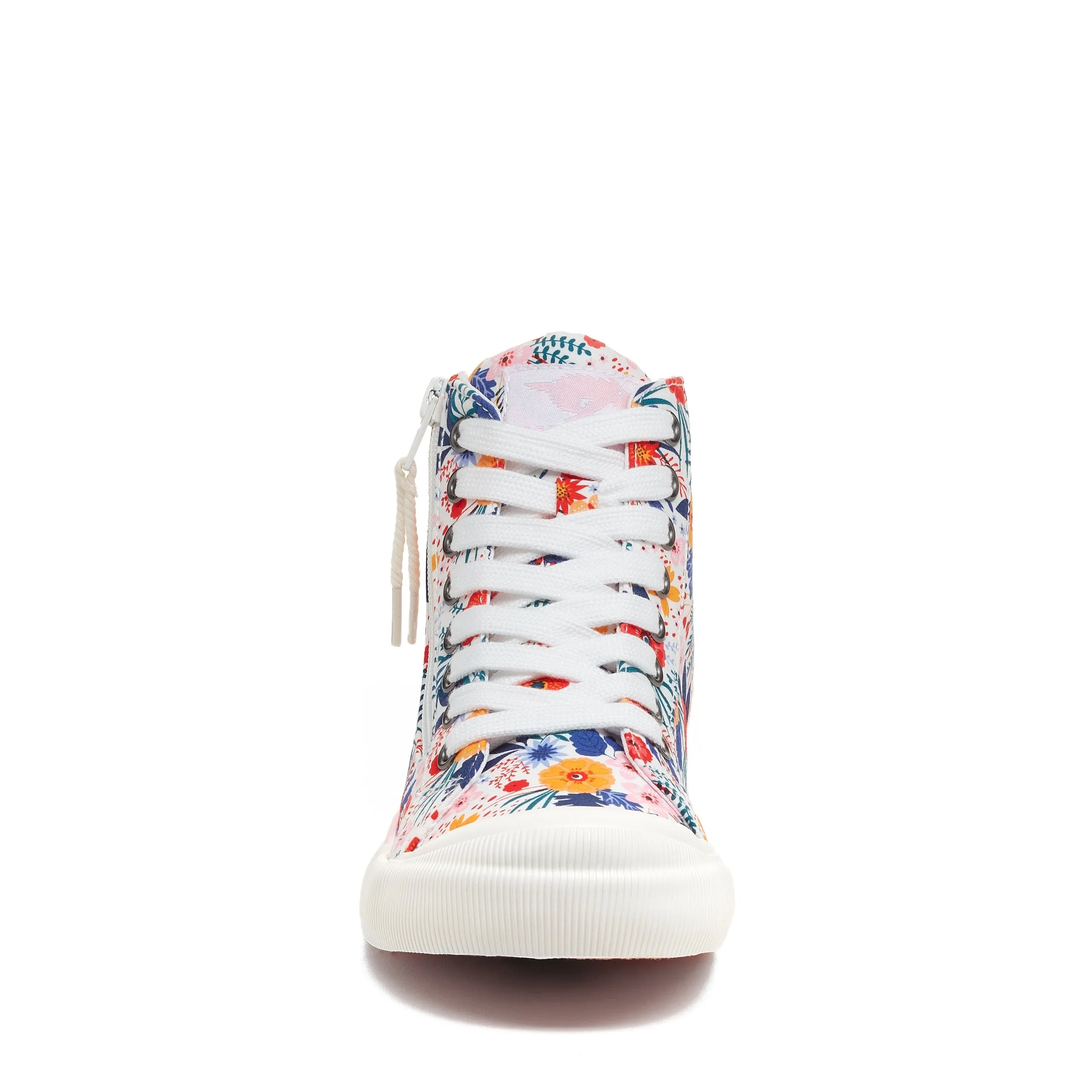 Jazzin Bright Floral High Top Trainers