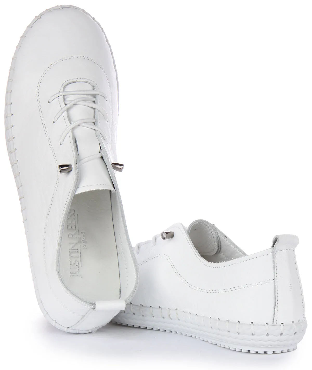 Justinreess England Lexi 2 In White For Women