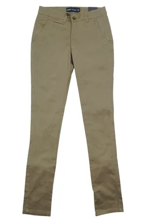 K7 Khaki Skinny Classic Velvet Mens Chino