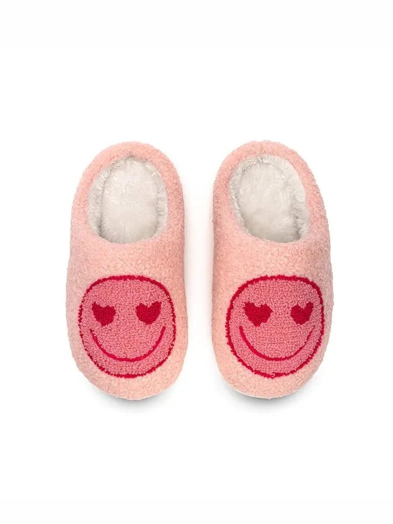 Kid Slippers | Happy Pink