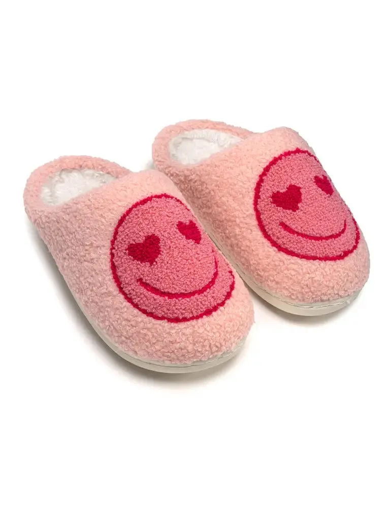 Kid Slippers | Happy Pink