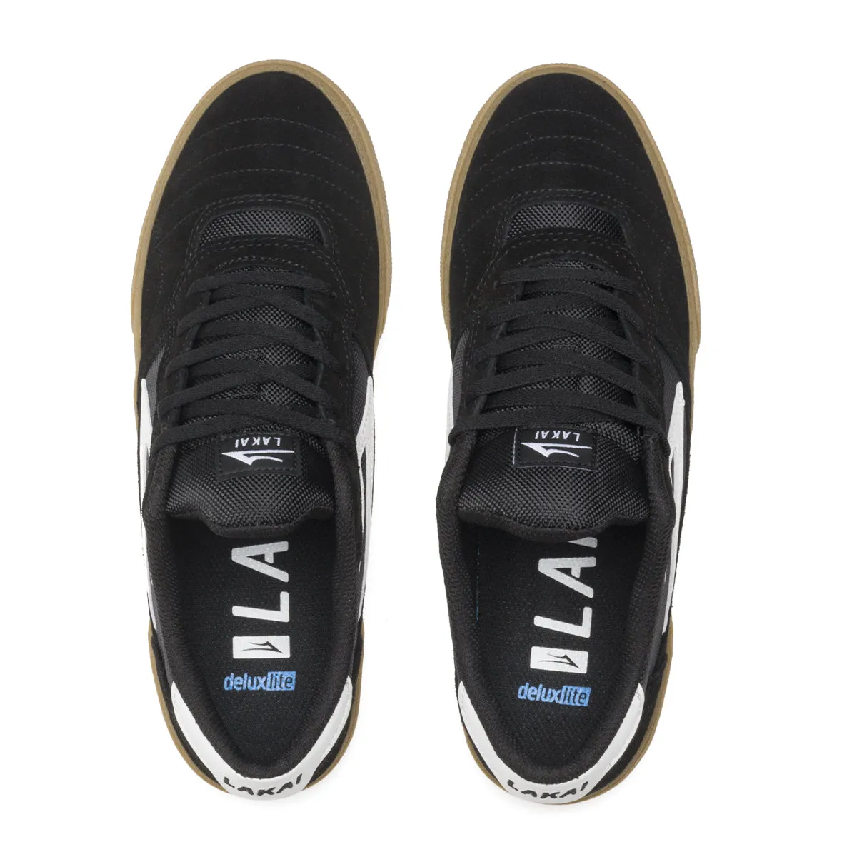 Lakai Shoes Cambridge - Black/Gum Suede