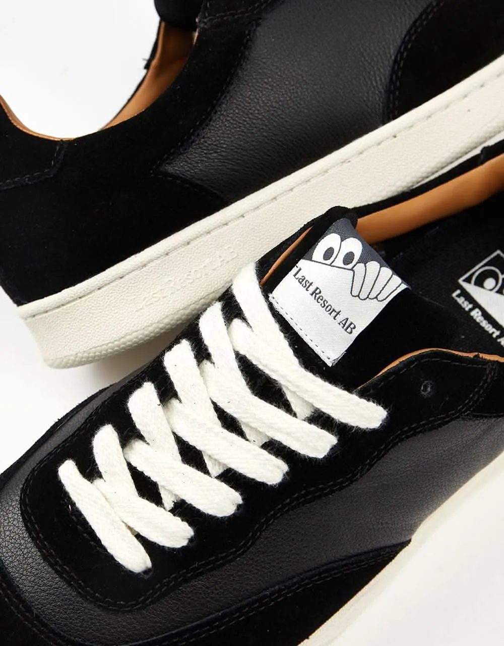 Last Resort AB CM001 Lo Skate Shoes - Black/White