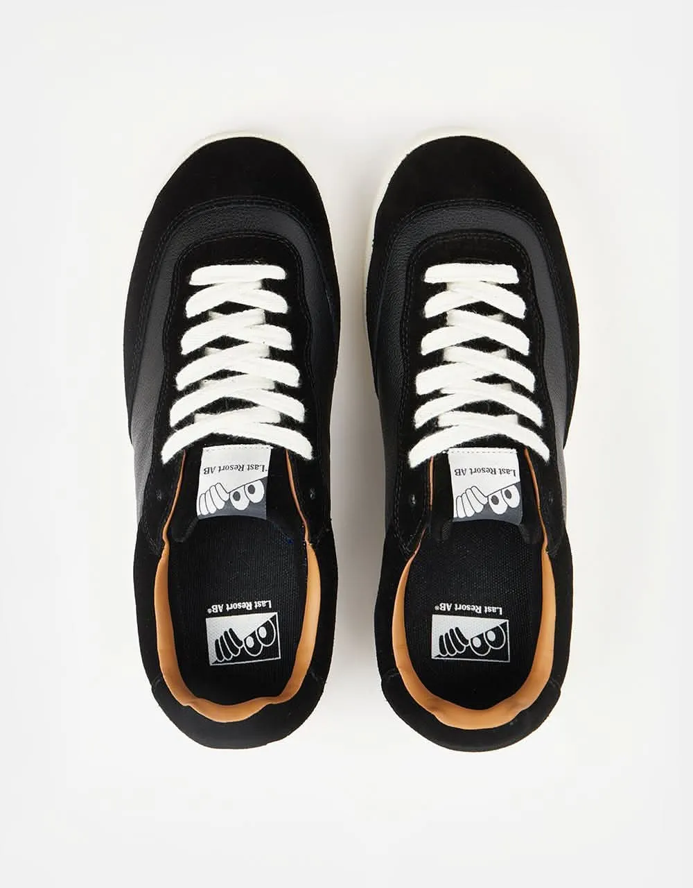 Last Resort AB CM001 Lo Skate Shoes - Black/White