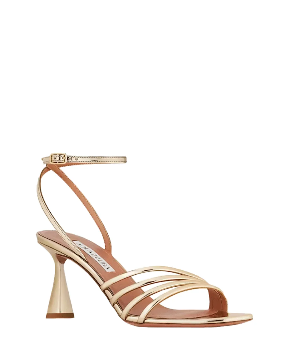 Lator Strappy Sandal in Soft Gold