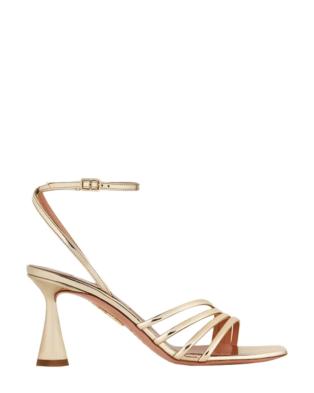 Lator Strappy Sandal in Soft Gold