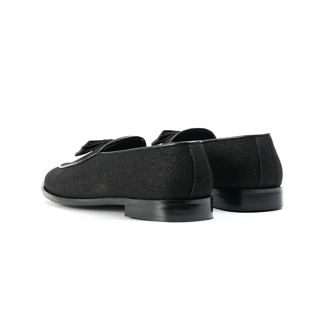 Monkstory Sparkling Belgian Slip-Ons - Black