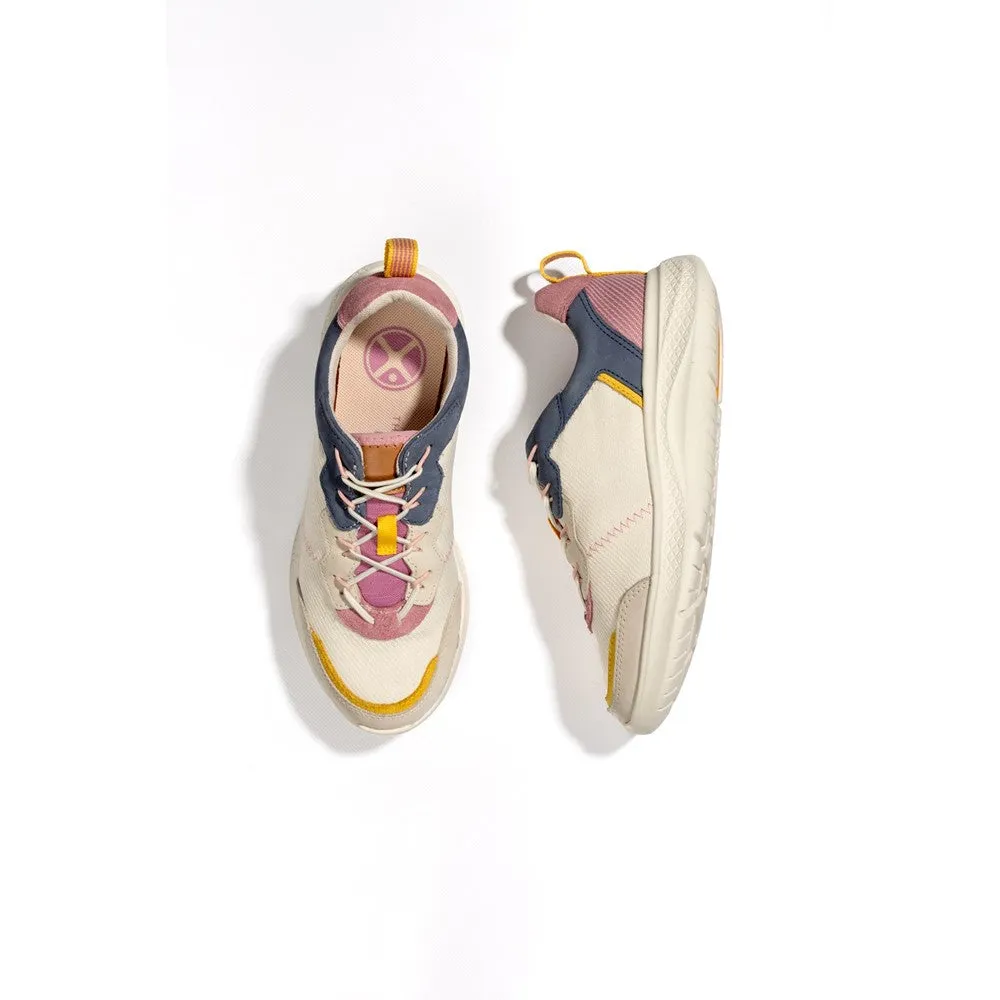 Navy/Pink Elevate Bungee Trainers