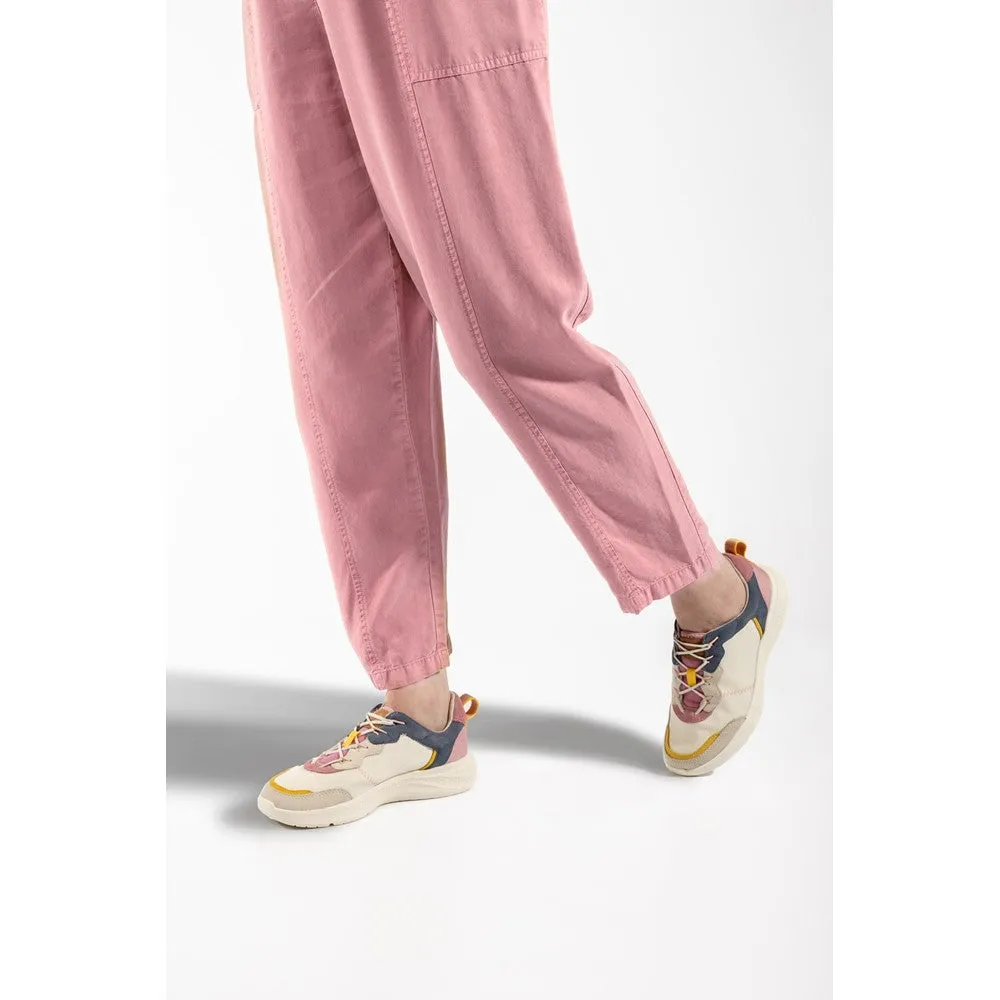 Navy/Pink Elevate Bungee Trainers